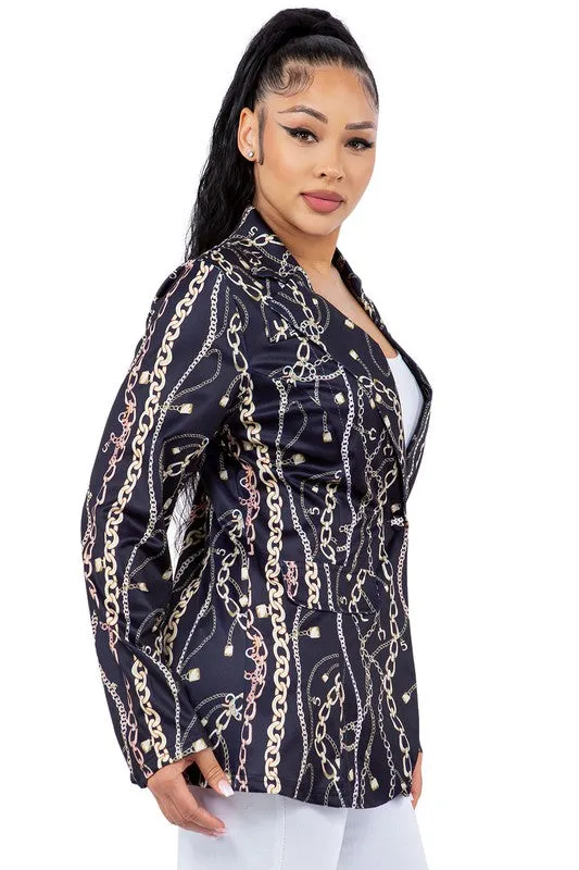 Luxe Edge Blazer