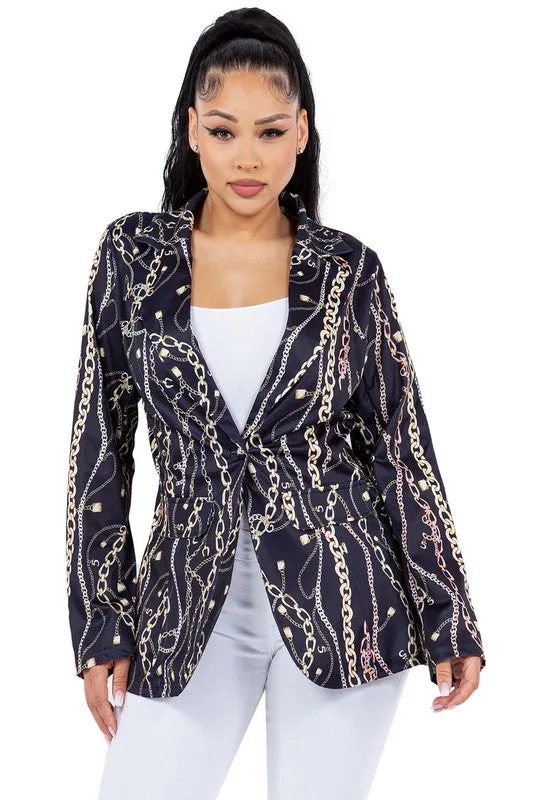 Luxe Edge Blazer