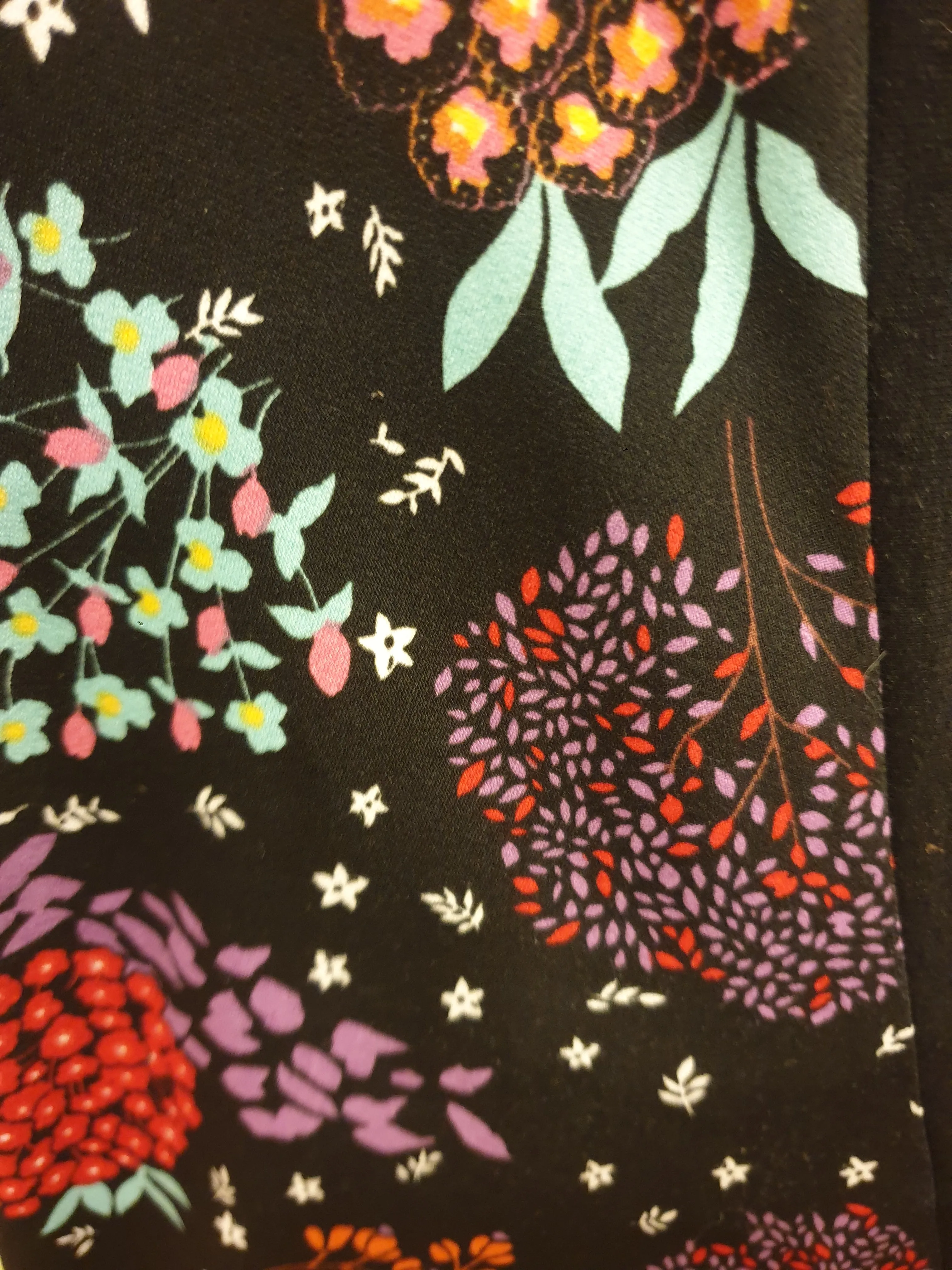 Maiocchi floral faux wrap dress size 10