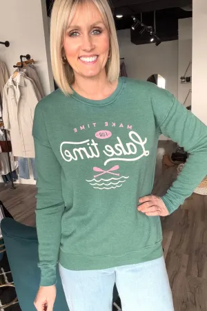 MAKE TIME FOR LAKE TIME MINERAL SWEATSHIRTS