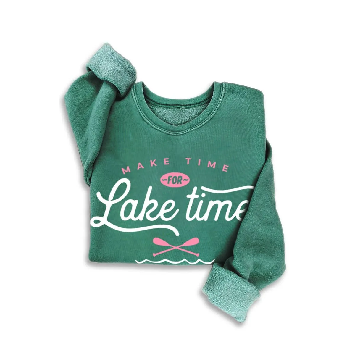 MAKE TIME FOR LAKE TIME MINERAL SWEATSHIRTS
