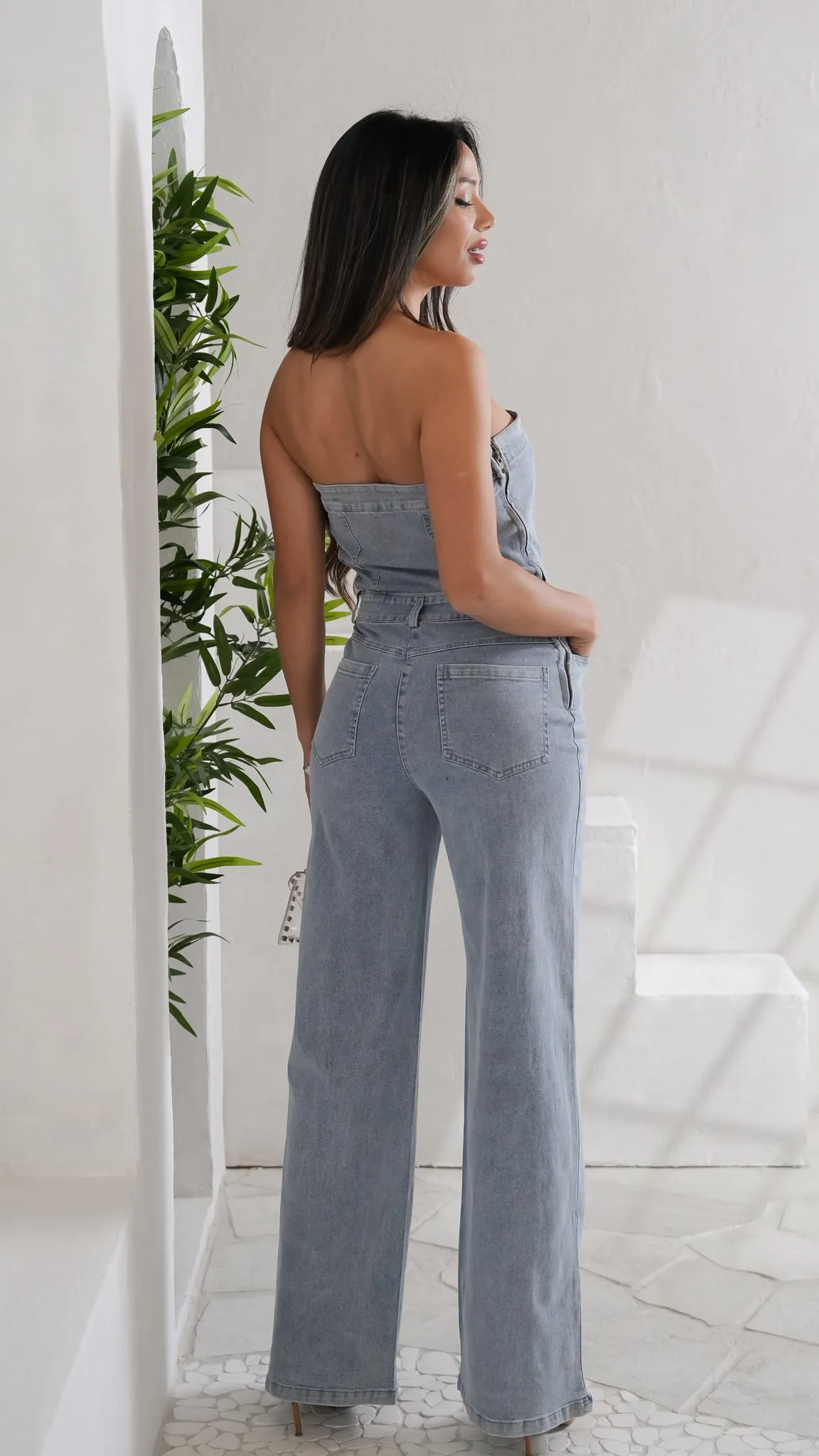 Mariah Denim jumpsuit