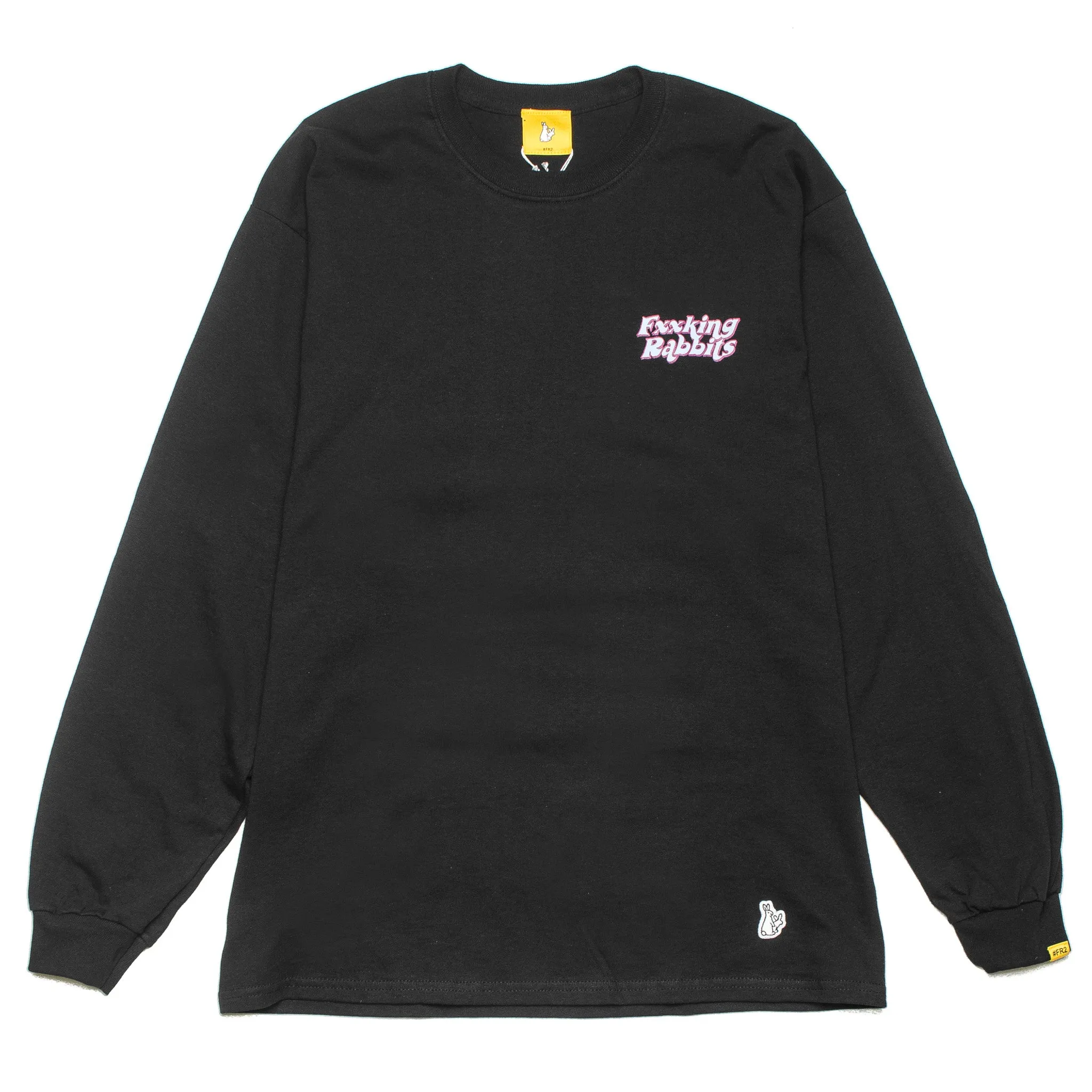 Masked Rabbit LS Tee Black