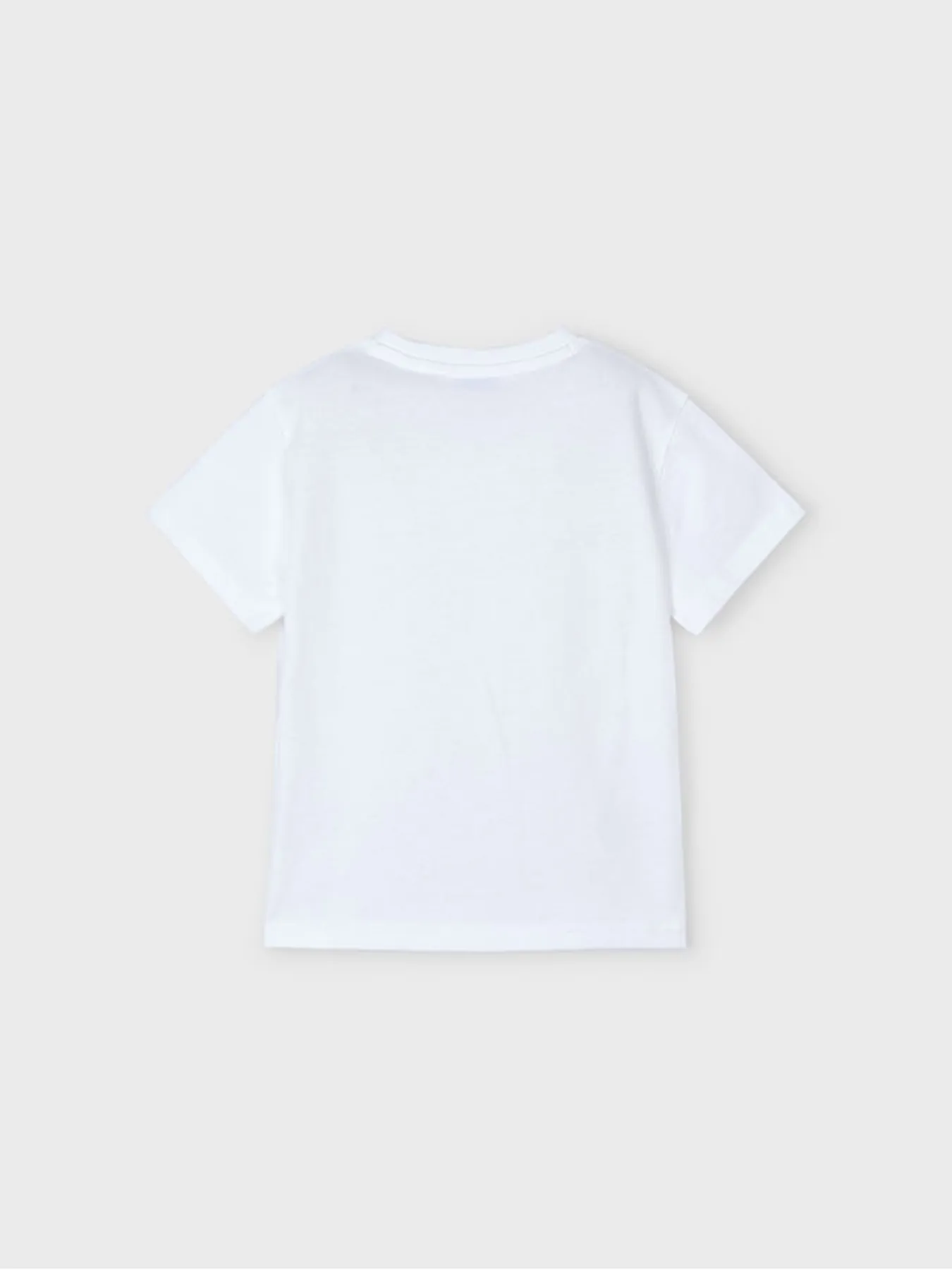 Mayoral Junior Boy White T-shirt With Pocket