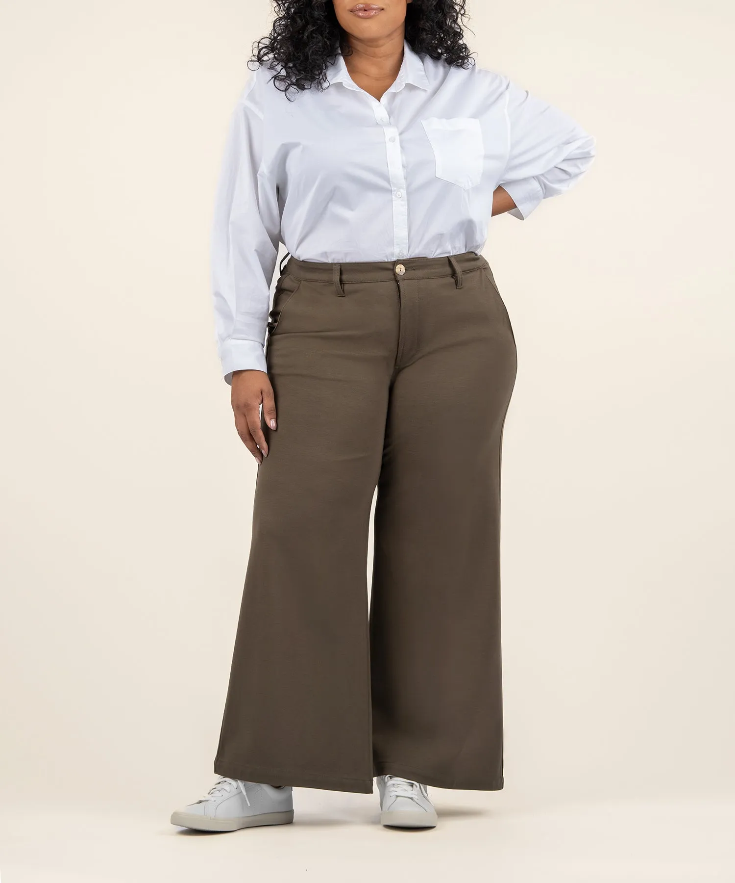 Meg Wide Leg Trouser, Plus