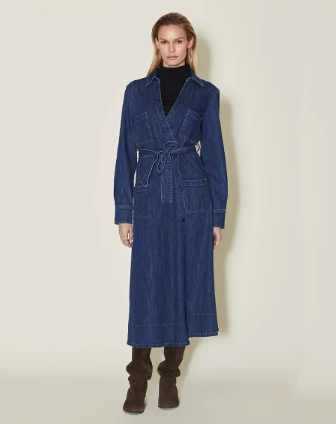 Misty Denim Dress