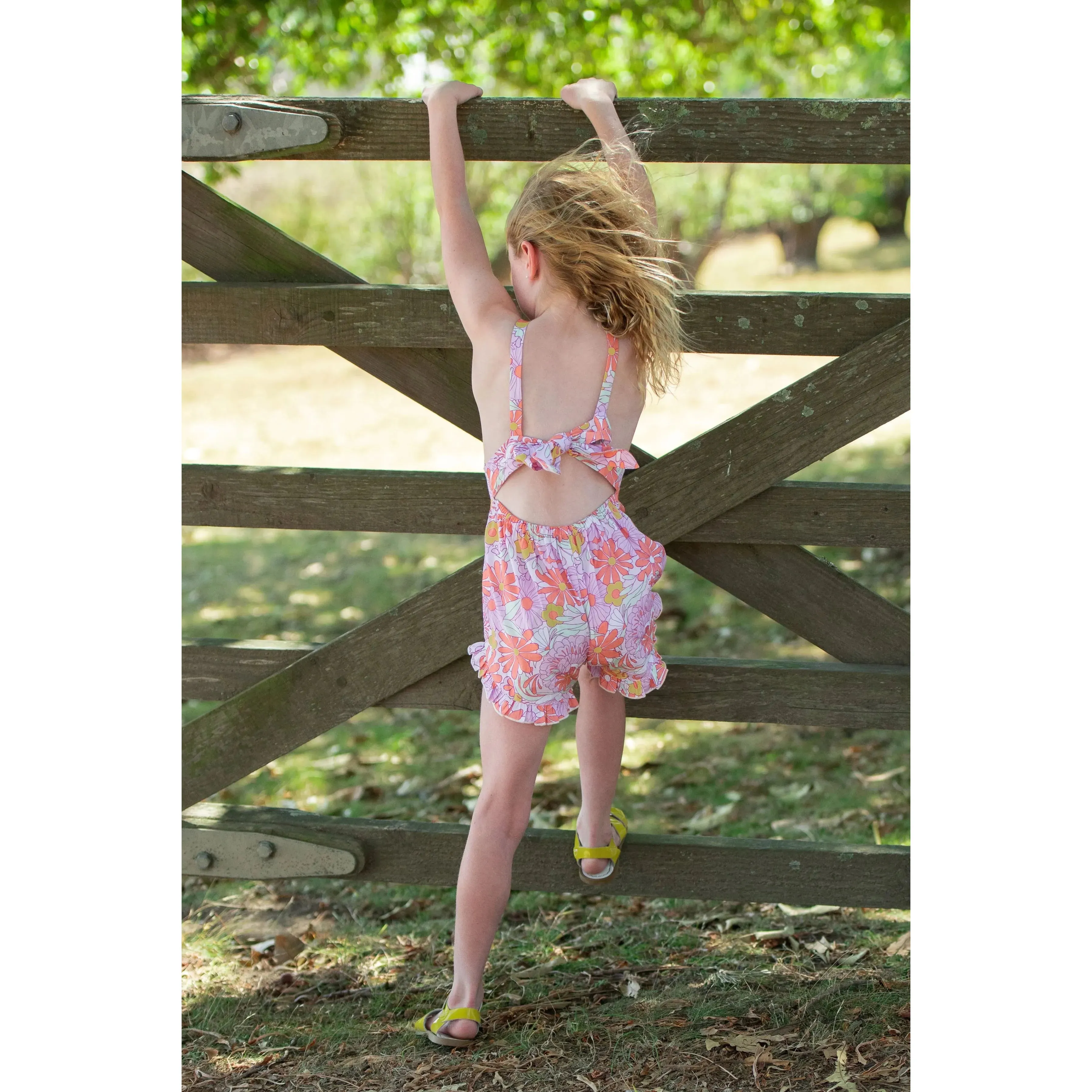 Moon Jumpsuit - Floral