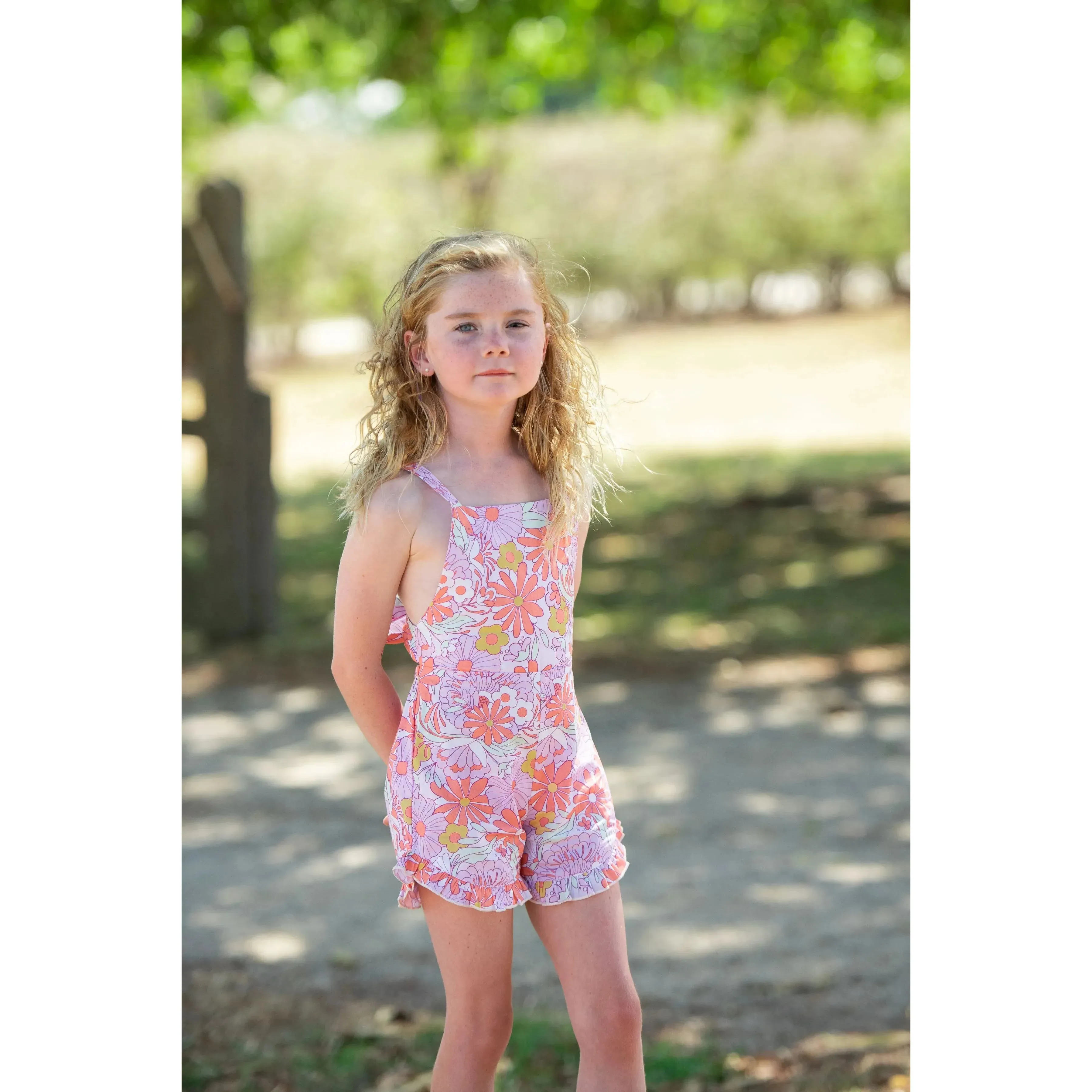 Moon Jumpsuit - Floral