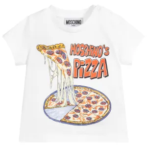 Moschino Boys Pizza T-Shirt