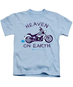 Motorcycle Heaven On Earth - Kids T-Shirt