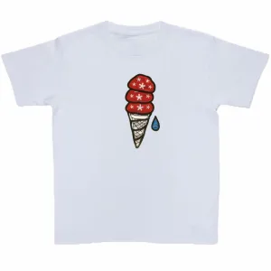 Mushrooms on a Cone T-Shirt White
