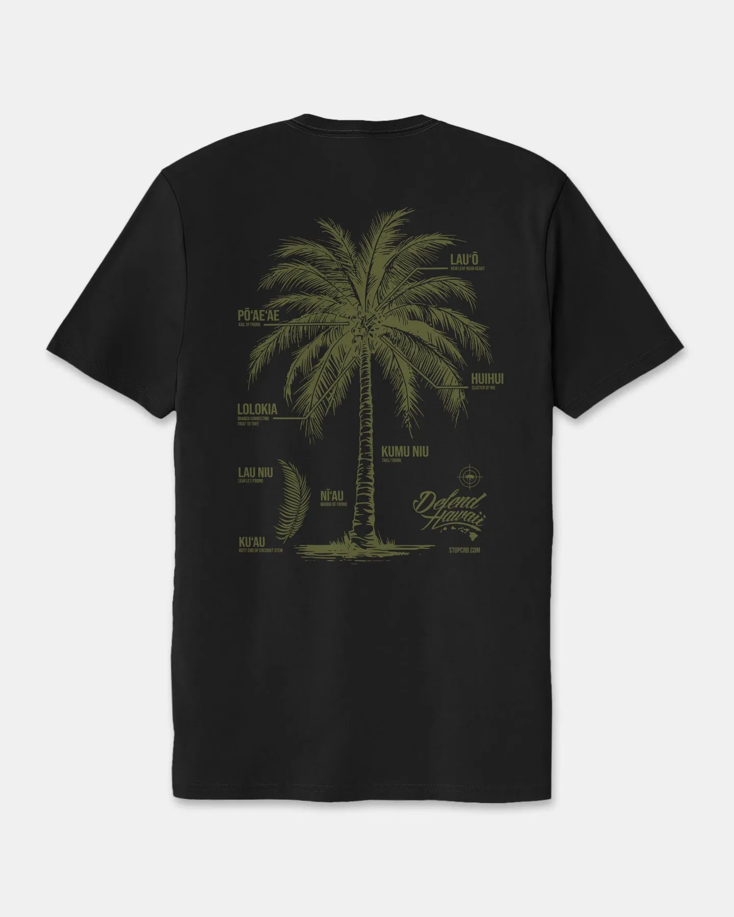 NIU SUST‘ĀINABILITY Organic Cotton Tee