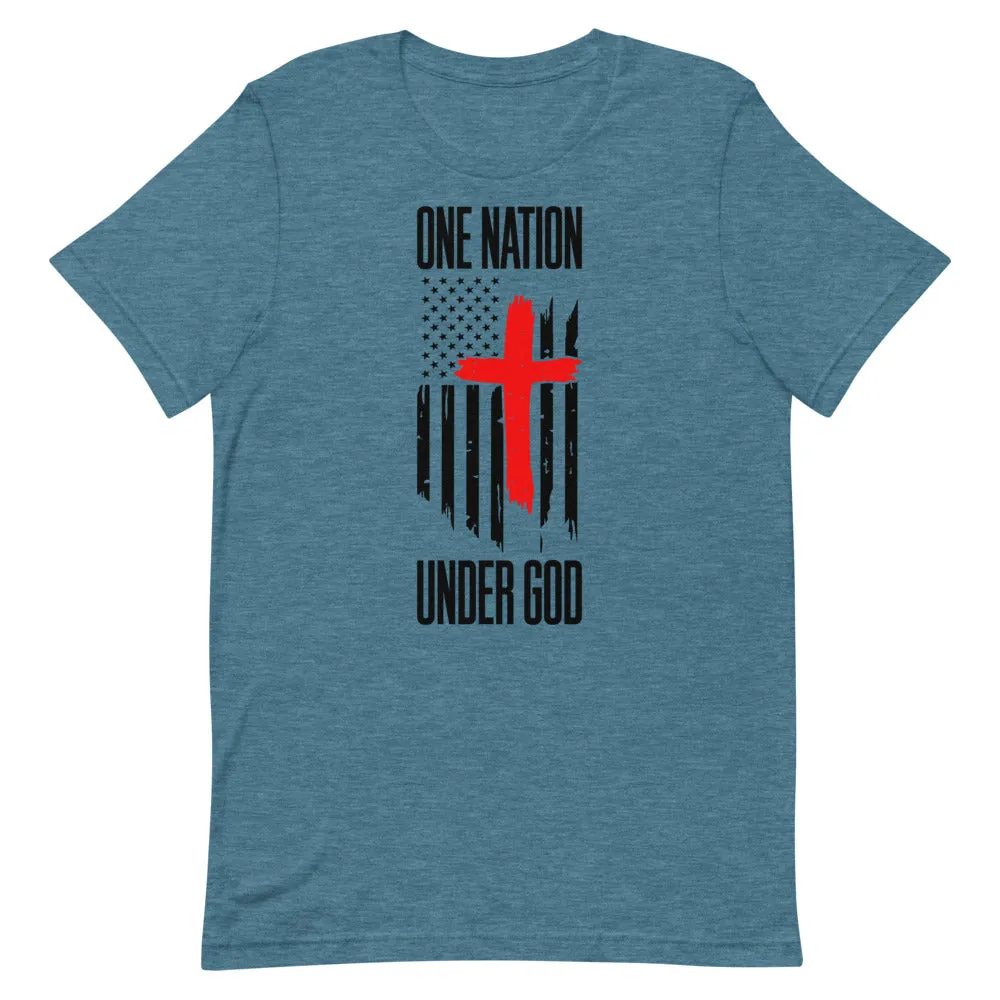 ONE NATION UNDER GOD Short-Sleeve Unisex T-Shirt