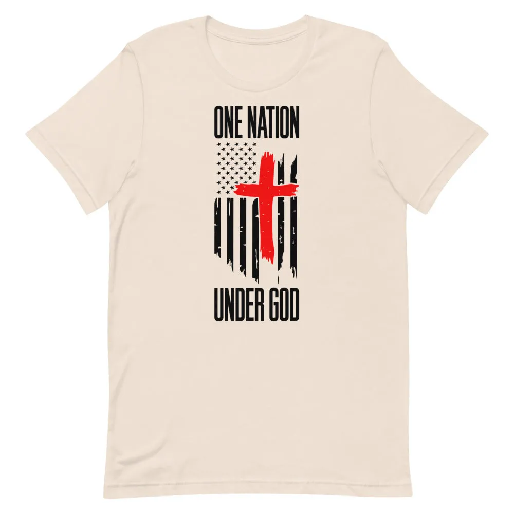 ONE NATION UNDER GOD Short-Sleeve Unisex T-Shirt