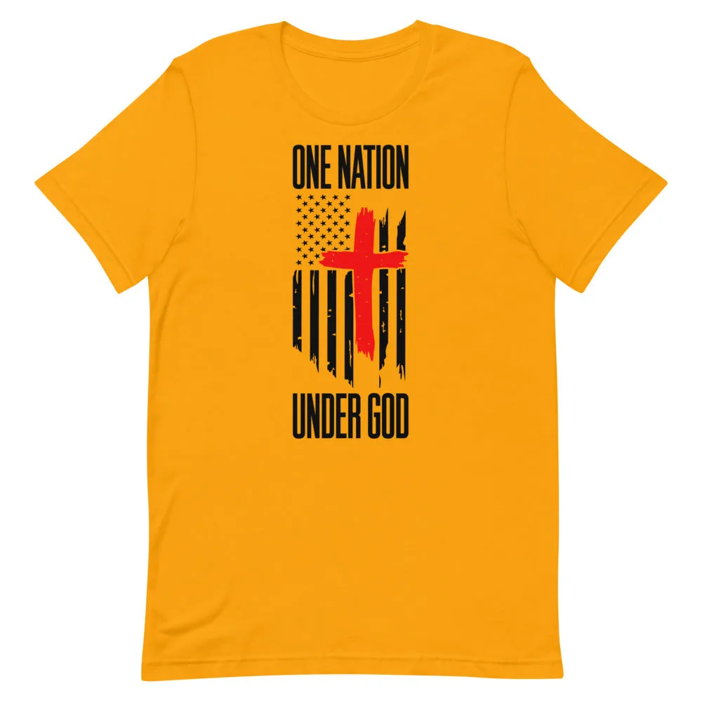 ONE NATION UNDER GOD Short-Sleeve Unisex T-Shirt