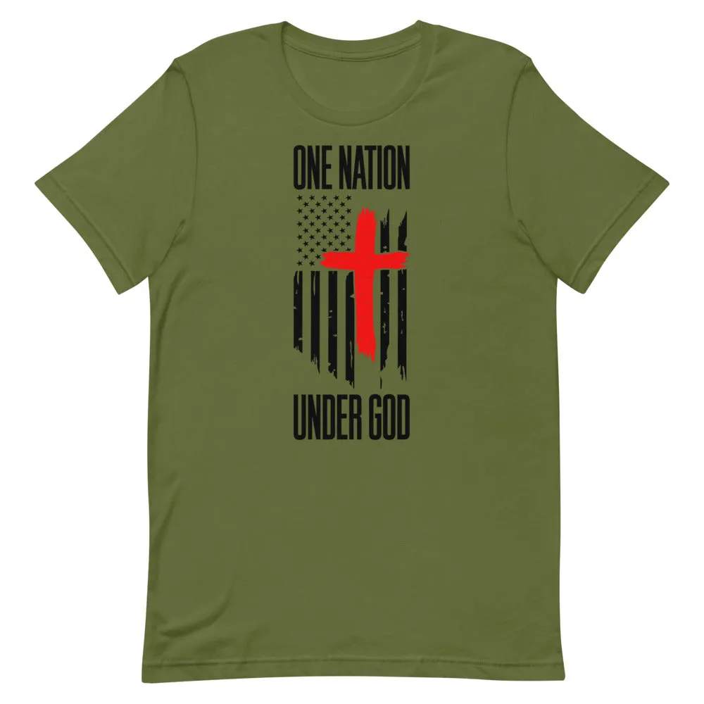 ONE NATION UNDER GOD Short-Sleeve Unisex T-Shirt