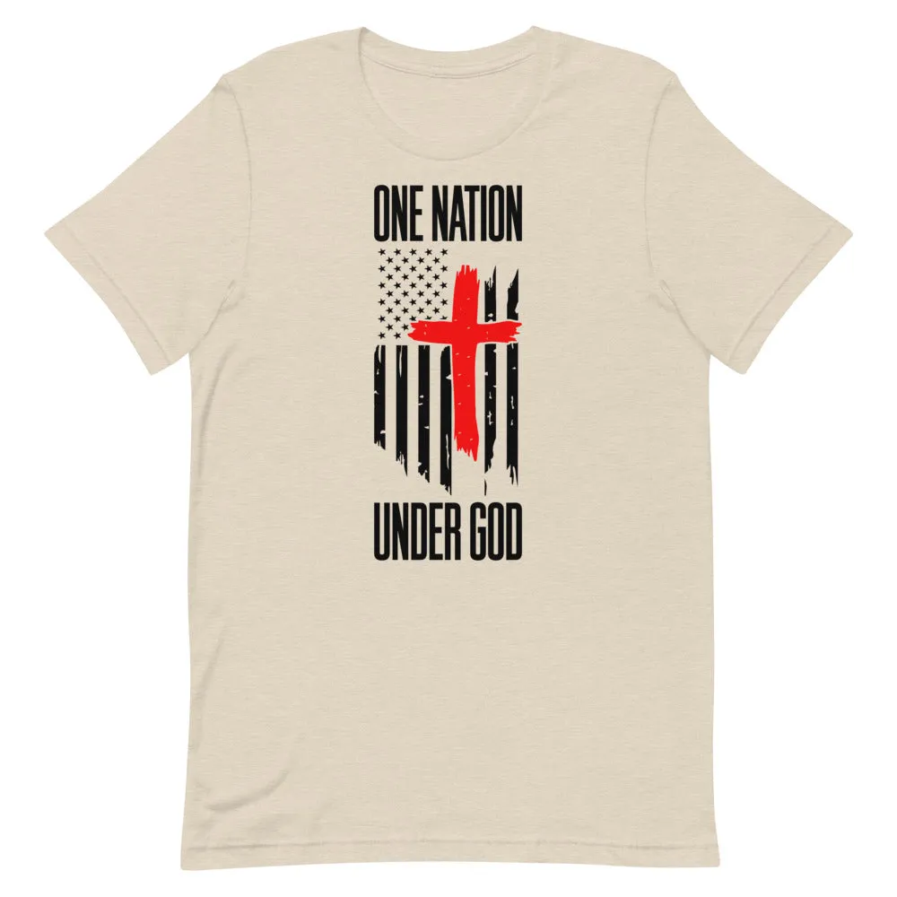 ONE NATION UNDER GOD Short-Sleeve Unisex T-Shirt