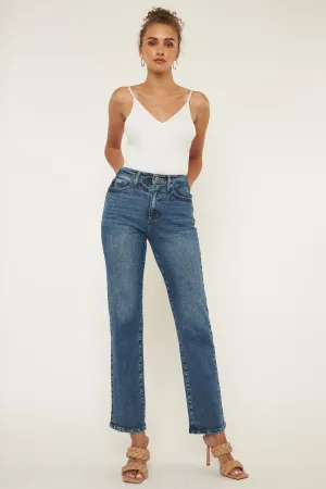 Ophelia High Rise True Straight Jeans