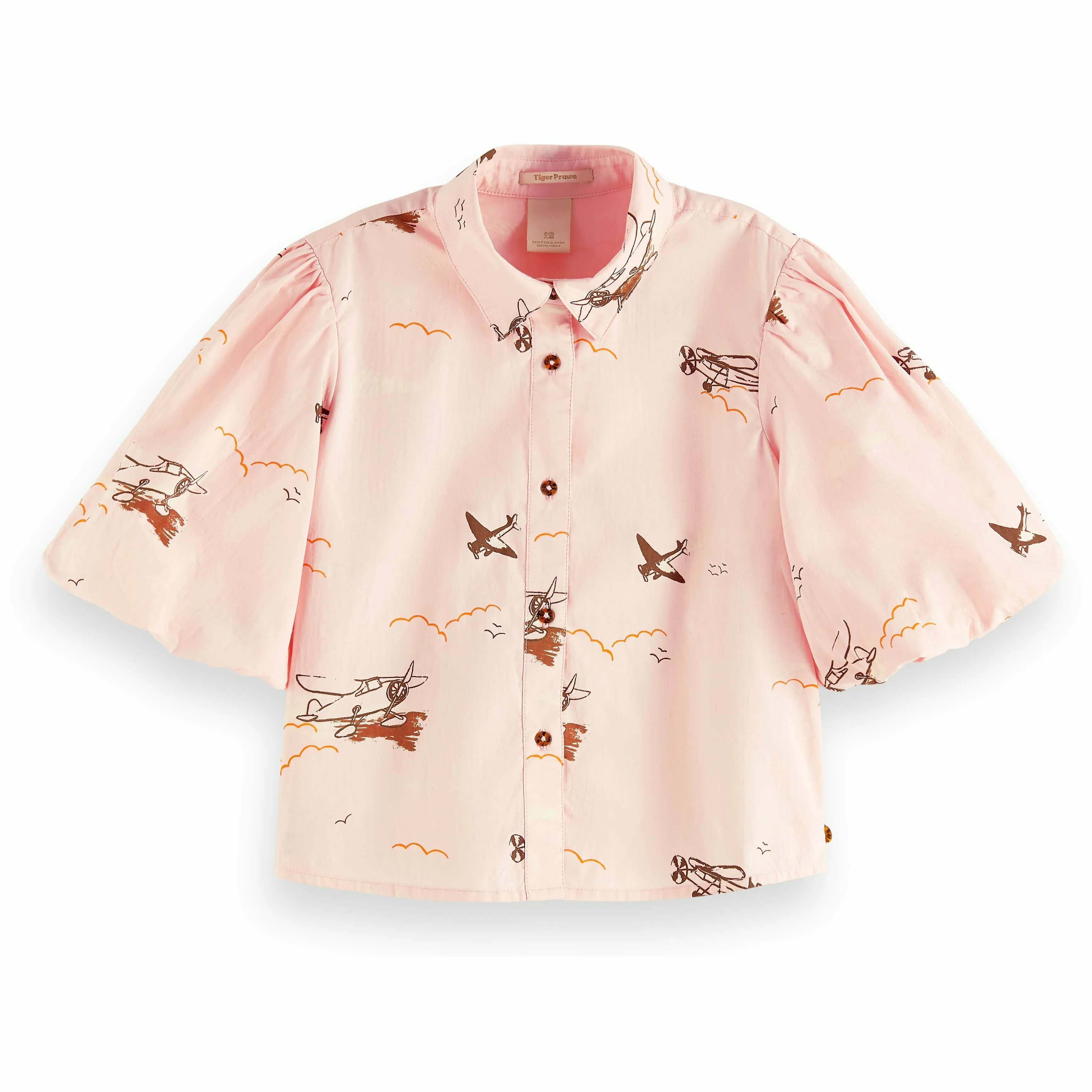 Organic Crispy Cotton Blouse