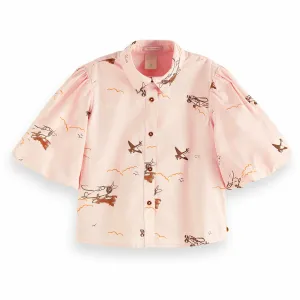 Organic Crispy Cotton Blouse