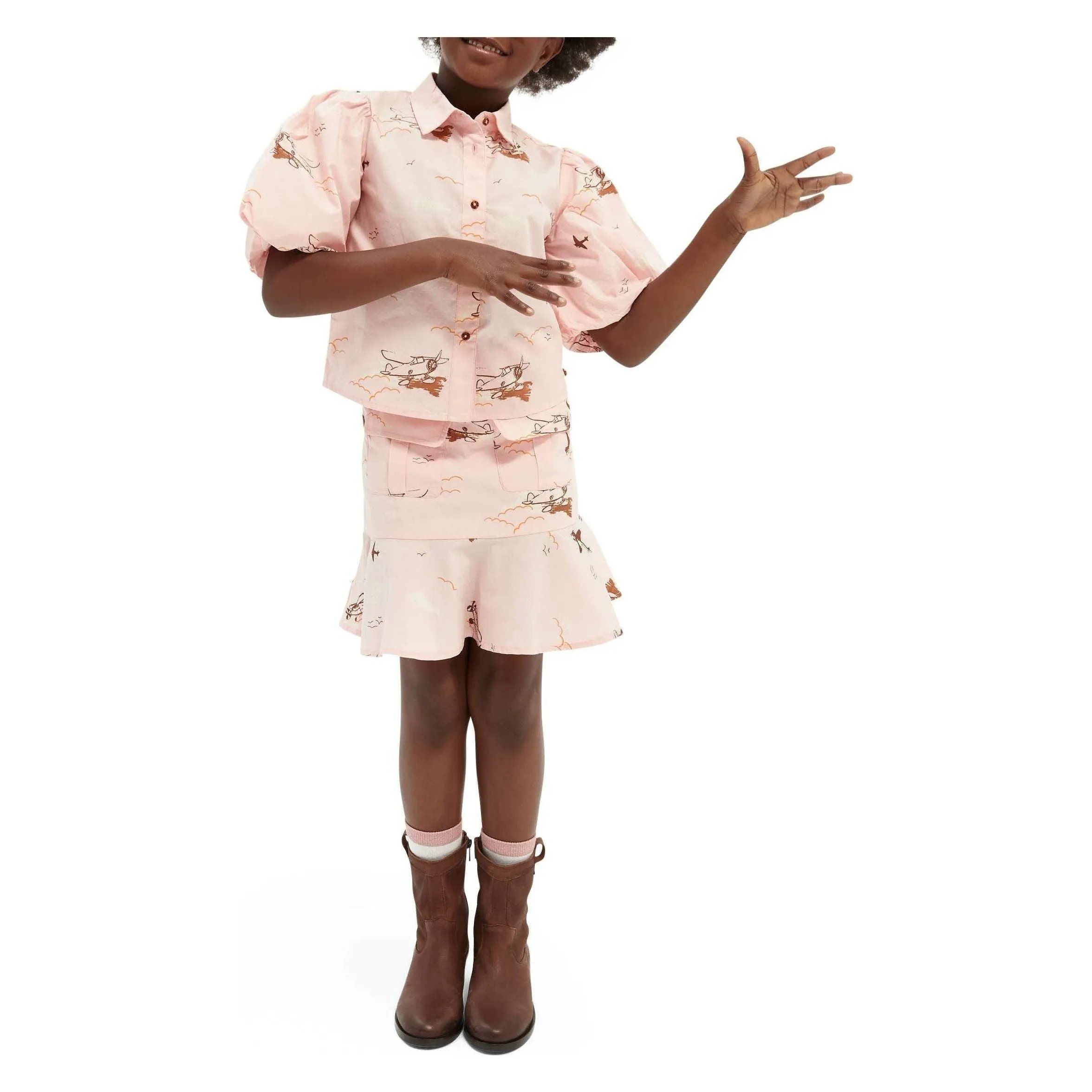 Organic Crispy Cotton Blouse