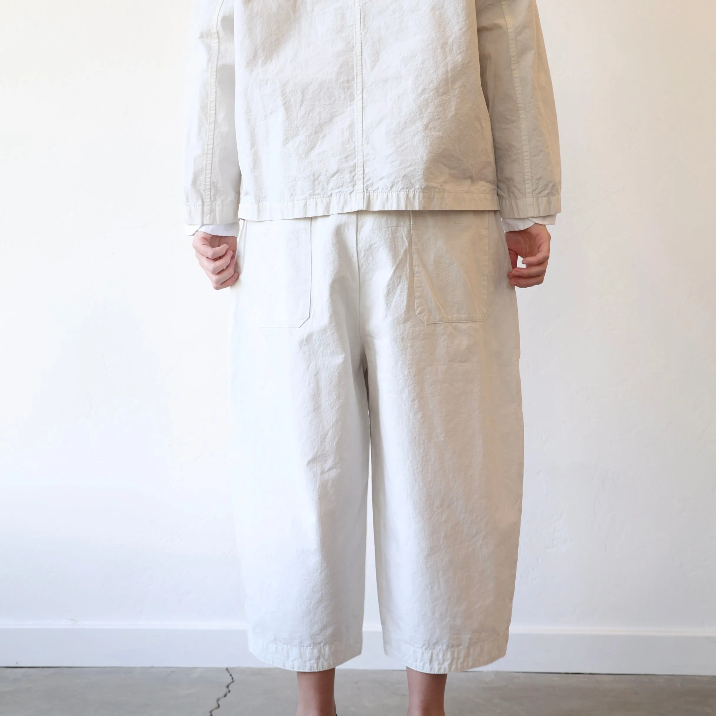Pas de Calais Wide Leg Pants - Ivory