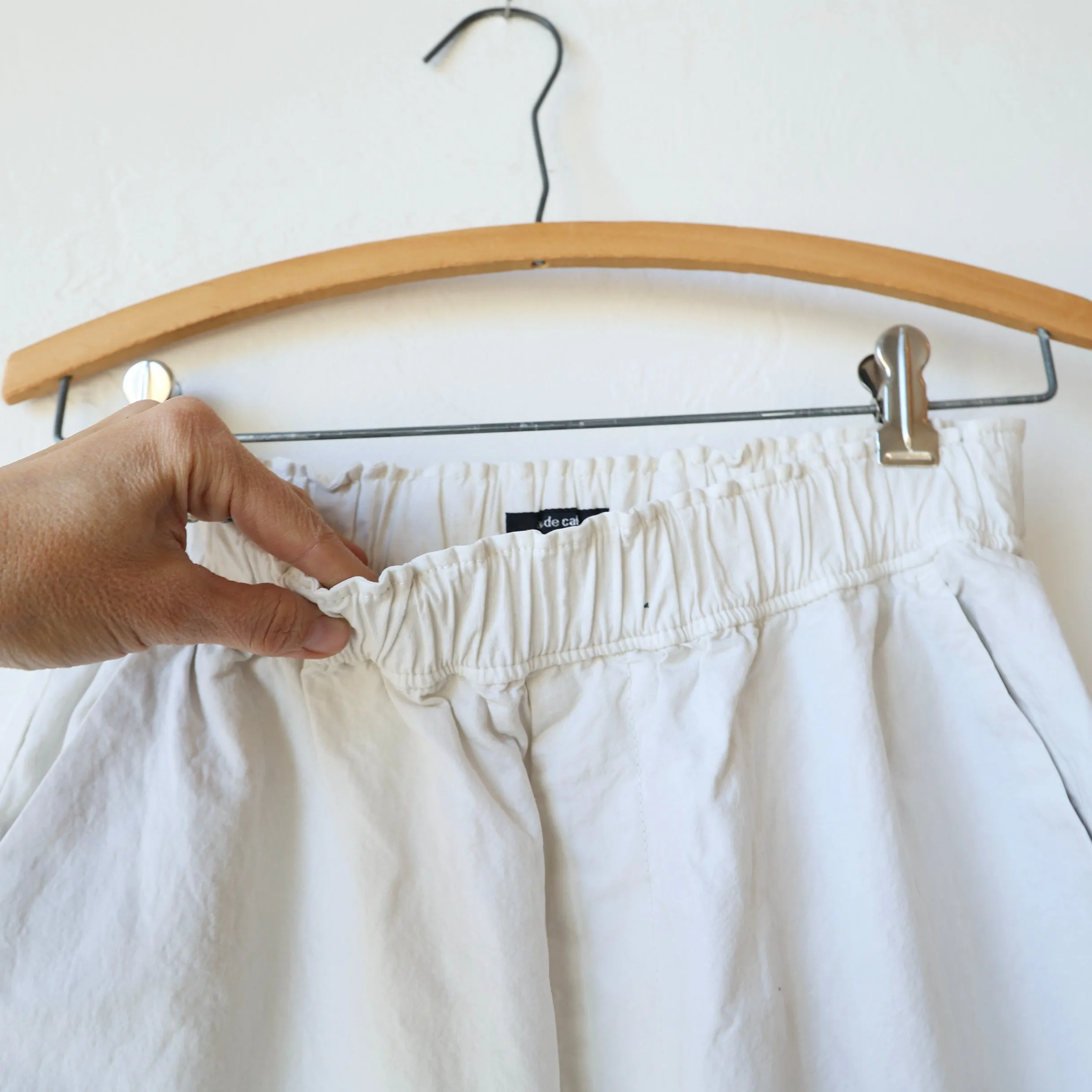 Pas de Calais Wide Leg Pants - Ivory