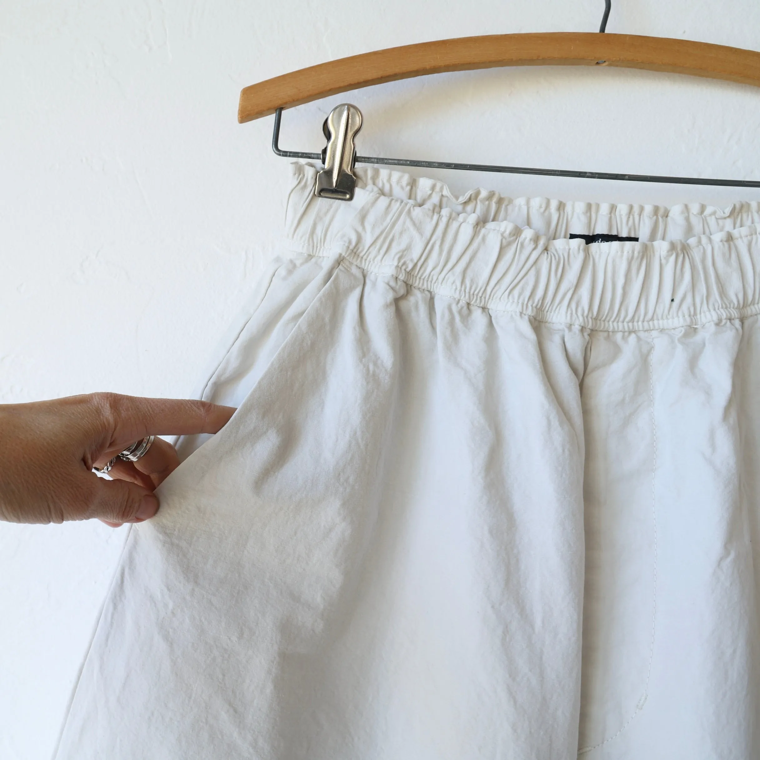 Pas de Calais Wide Leg Pants - Ivory