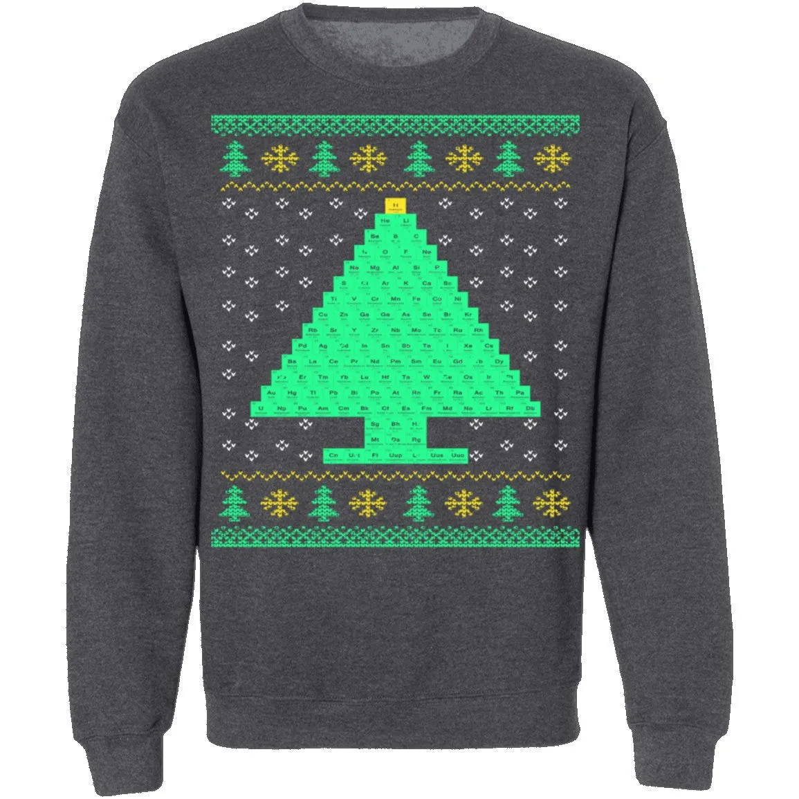 Periodic Table Ugly Christmas Sweater