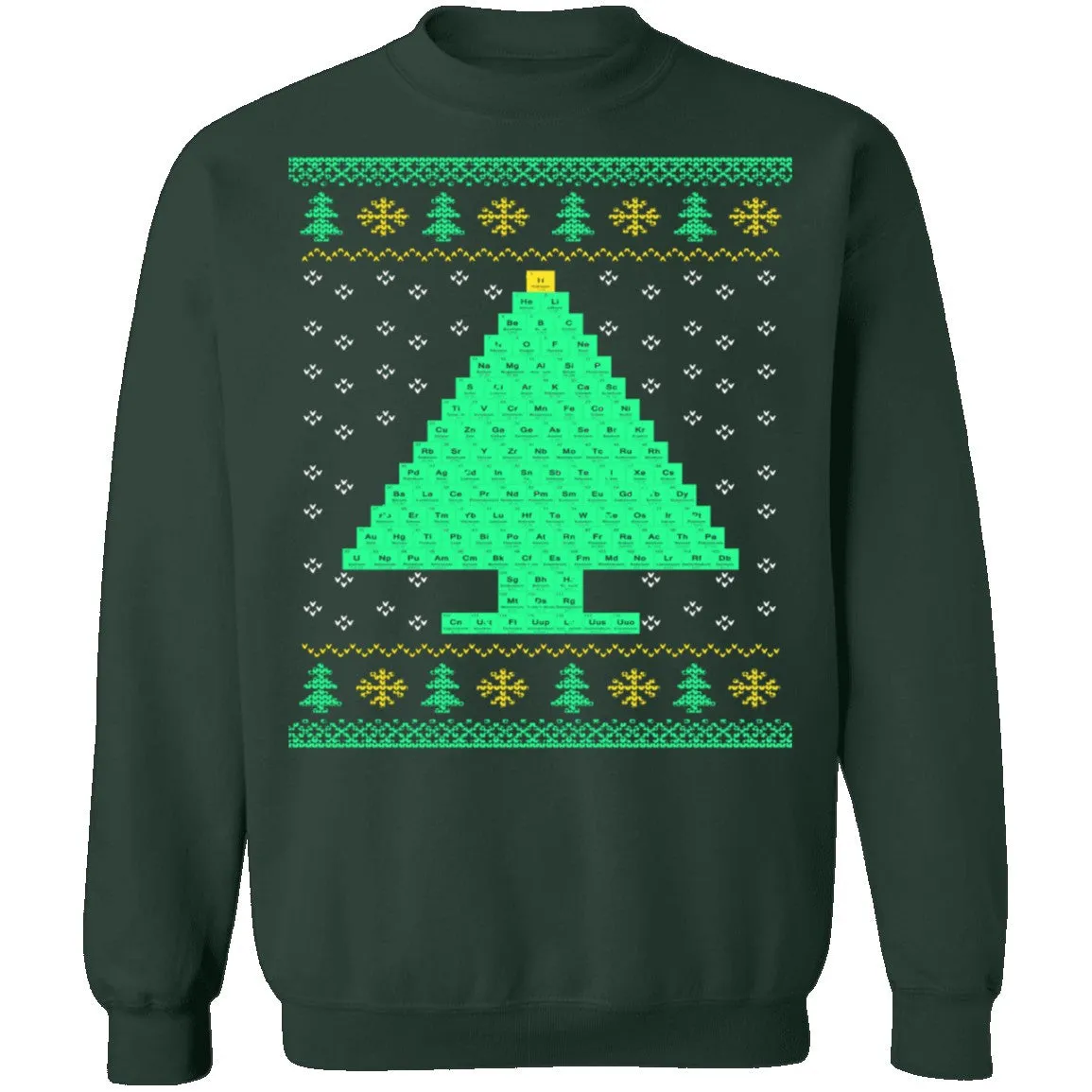 Periodic Table Ugly Christmas Sweater