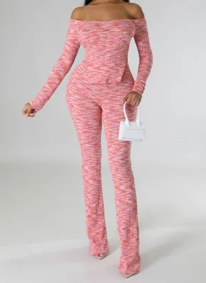 Pink and Pretty Pants Set