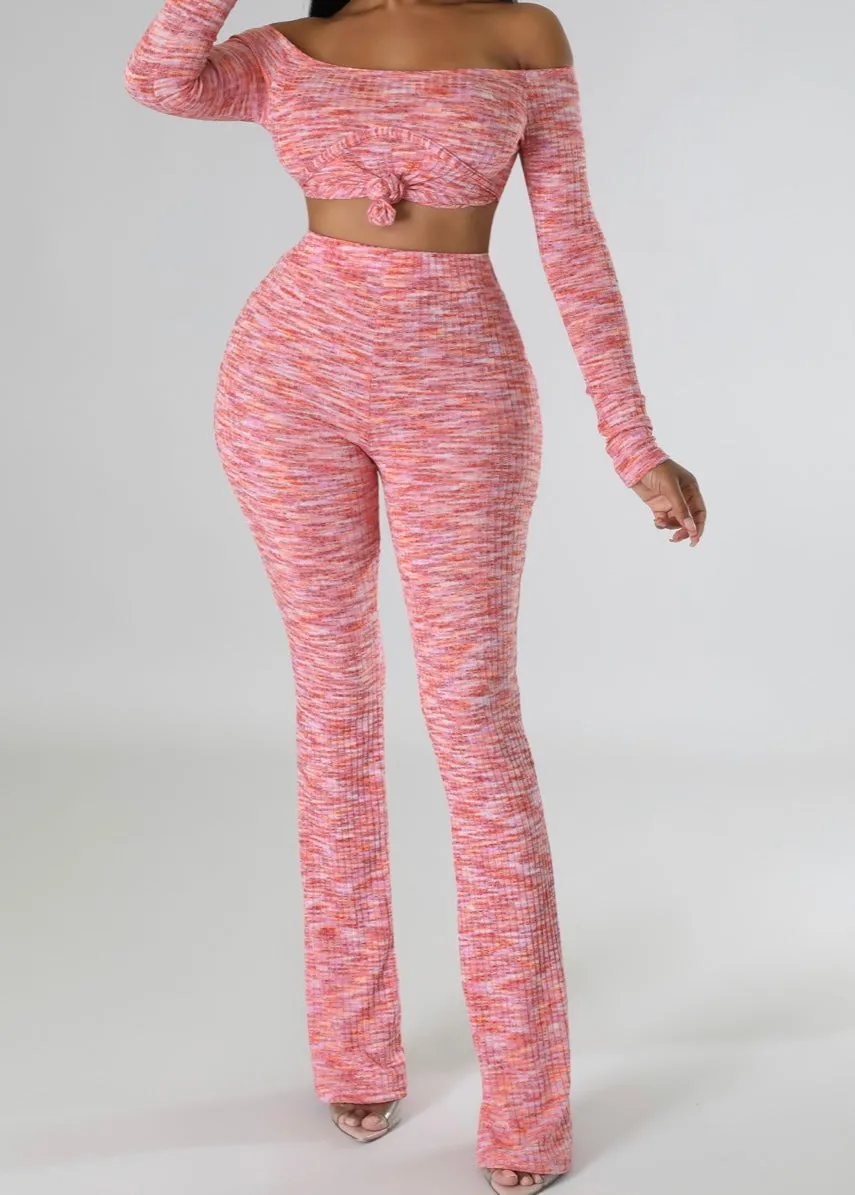 Pink and Pretty Pants Set