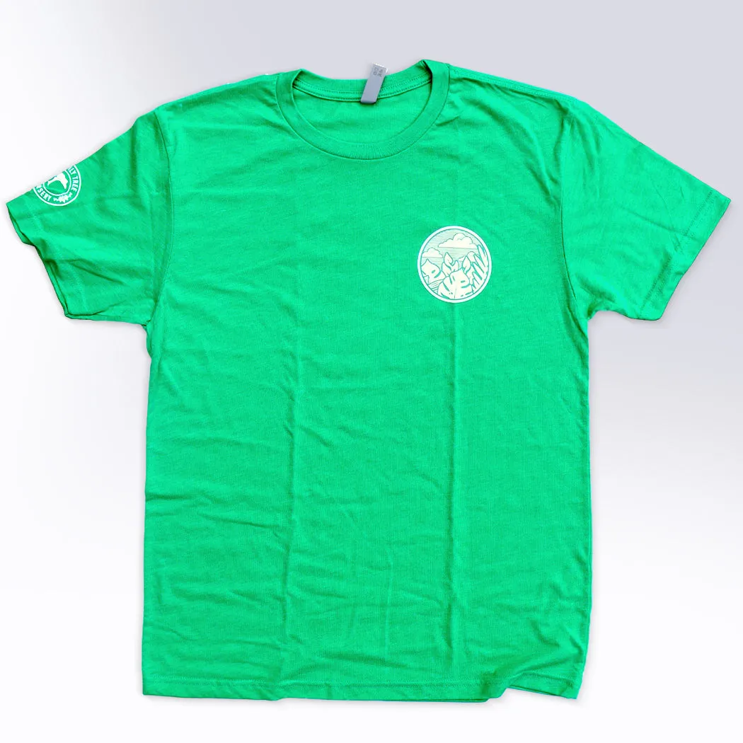 'Plants Rule' Envy Green Graphic Tee
