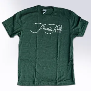 'Plants Rule Script' Graphic Tee