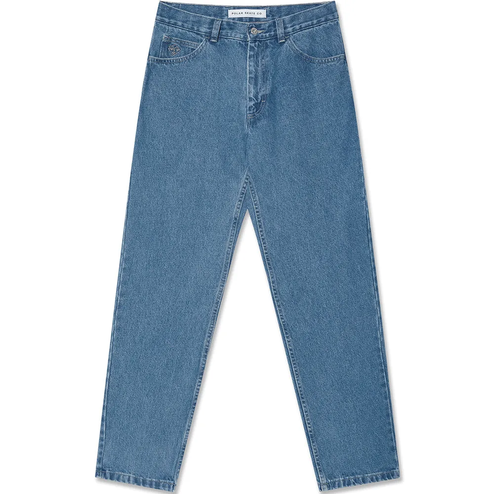 Polar Skate Co '89! Pants Mid Blue