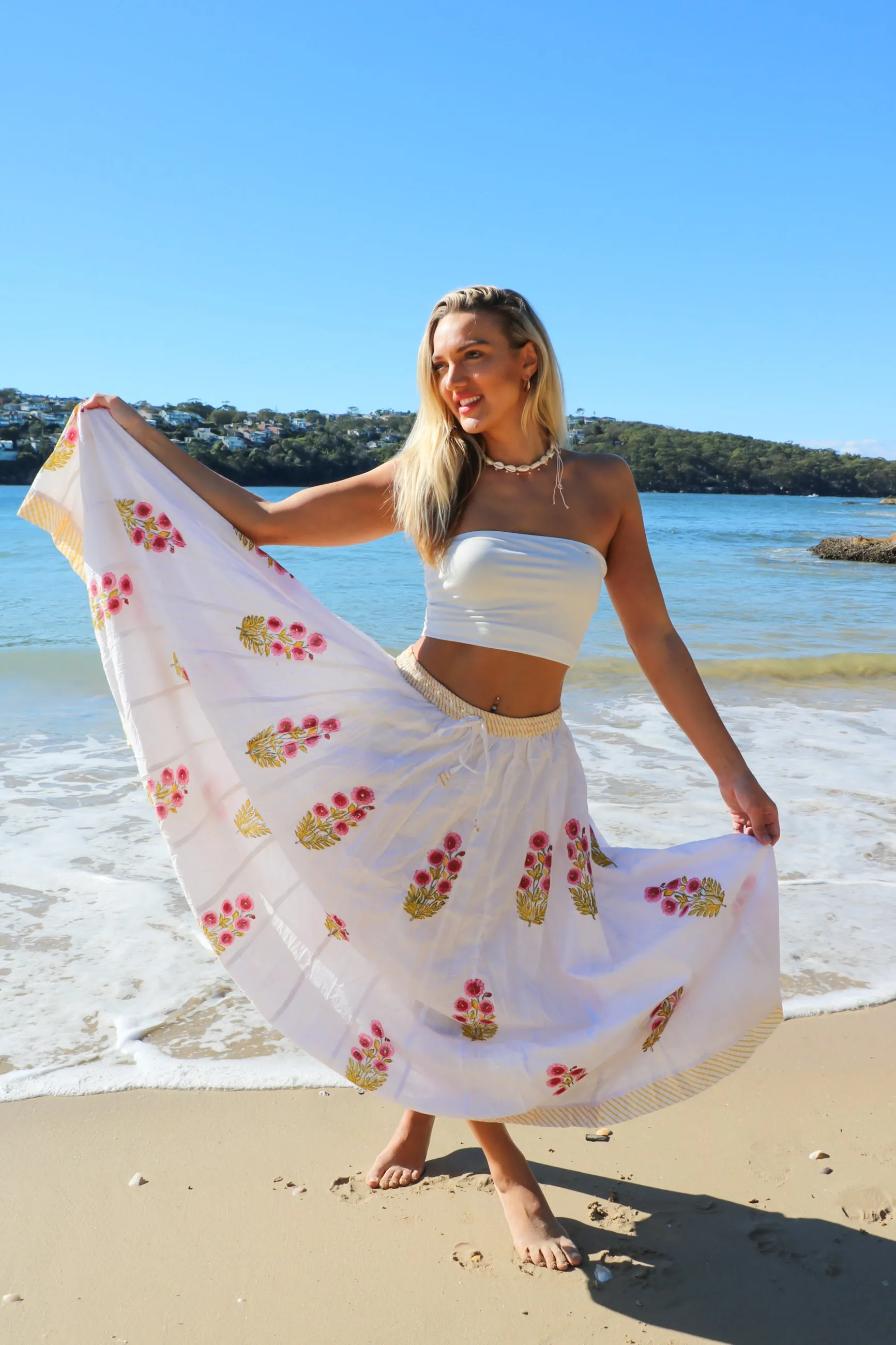 Poppy - Boho Chic Long Skirt