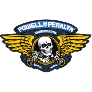 Powell Peralta Winged Ripper Blue Die Cut Sticker 12"