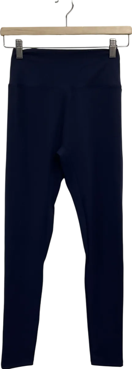 PrettyLittleThing Blue Navy Sculpt High Waisted Gym Leggings UK S
