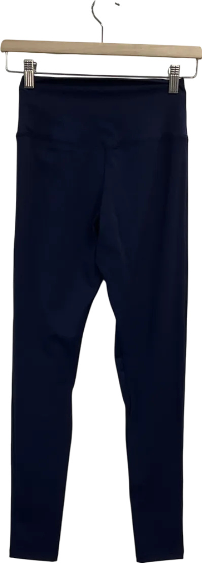 PrettyLittleThing Blue Navy Sculpt High Waisted Gym Leggings UK S