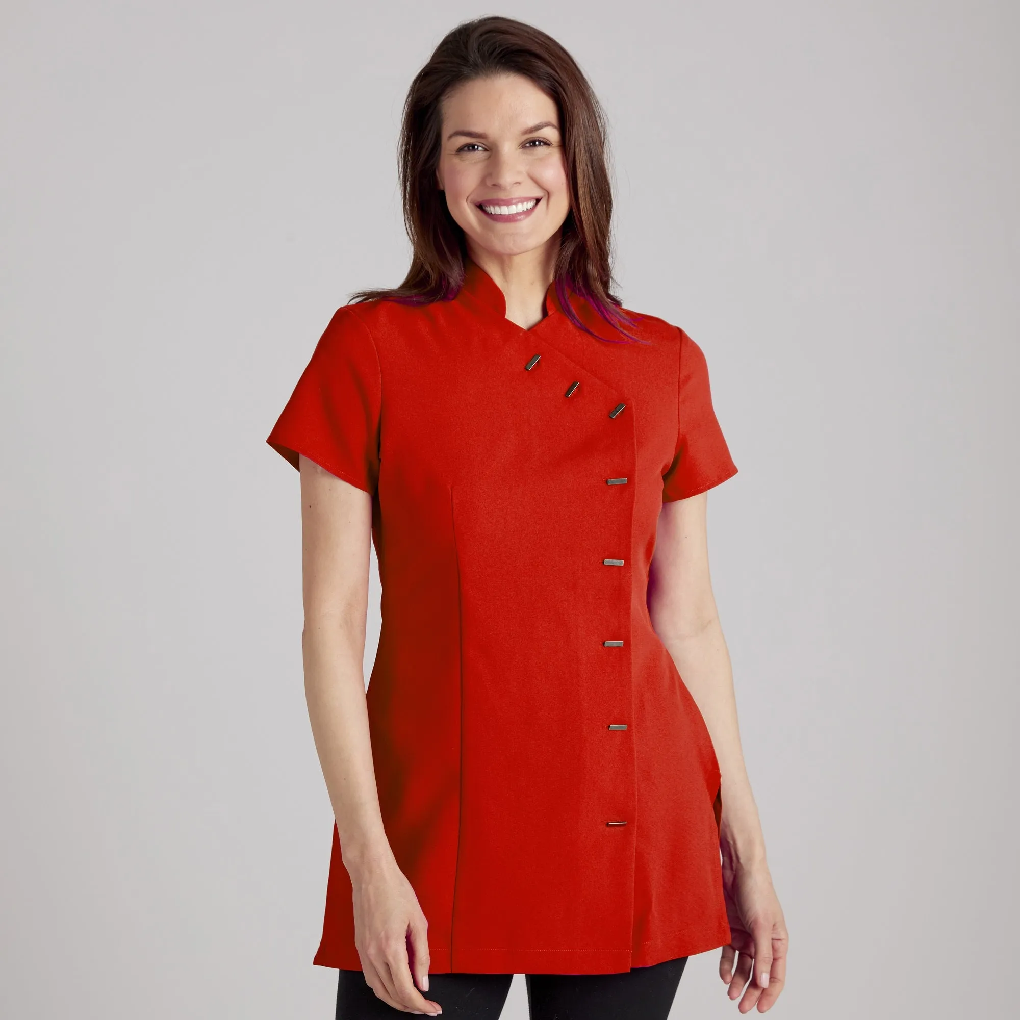 Proluxe Essentials Cross Body Tunic - Red