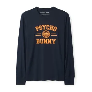 Psycho Bunny London Graphic L/S Tee - Navy
