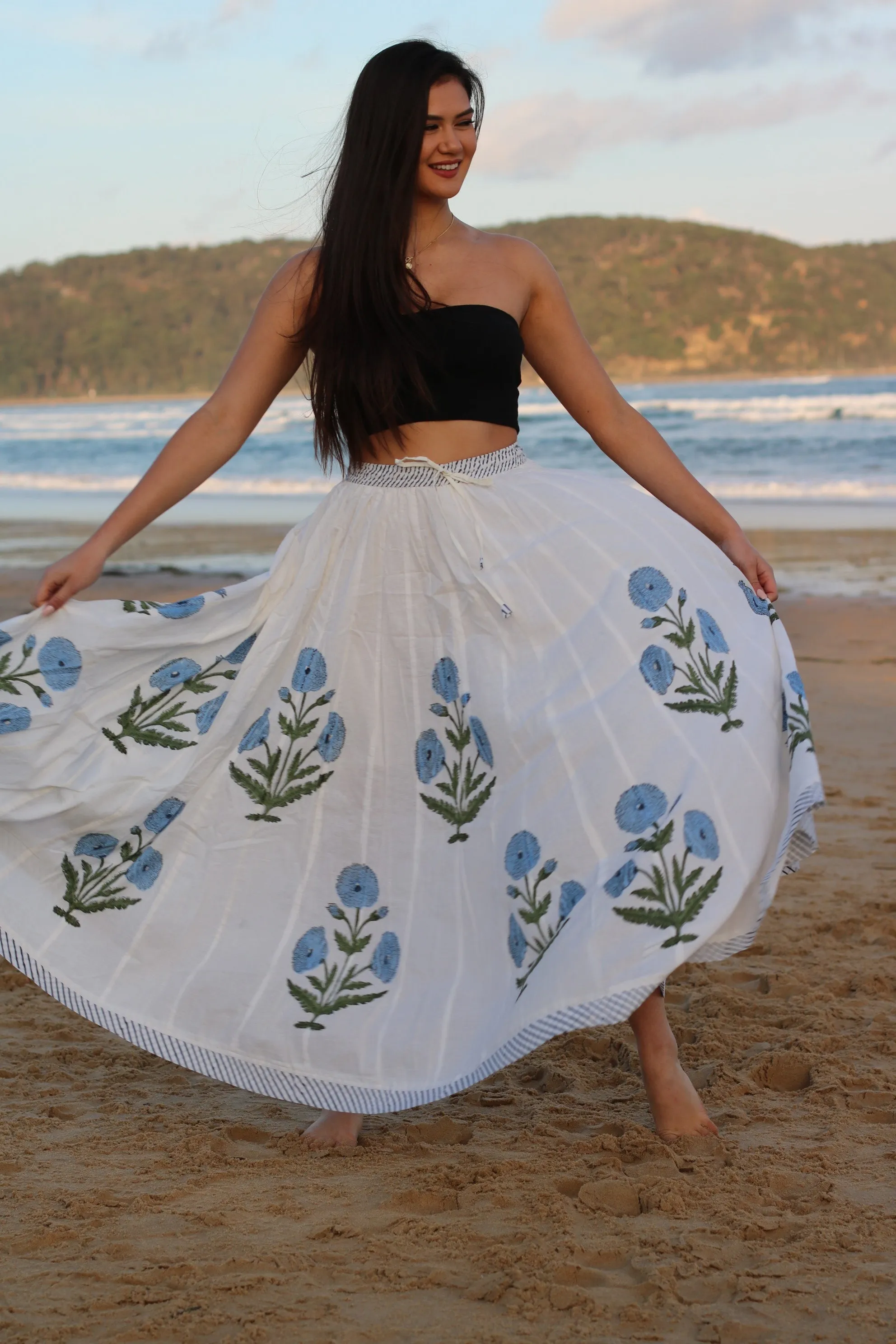 Pushpa - Boho Chic Long Skirt