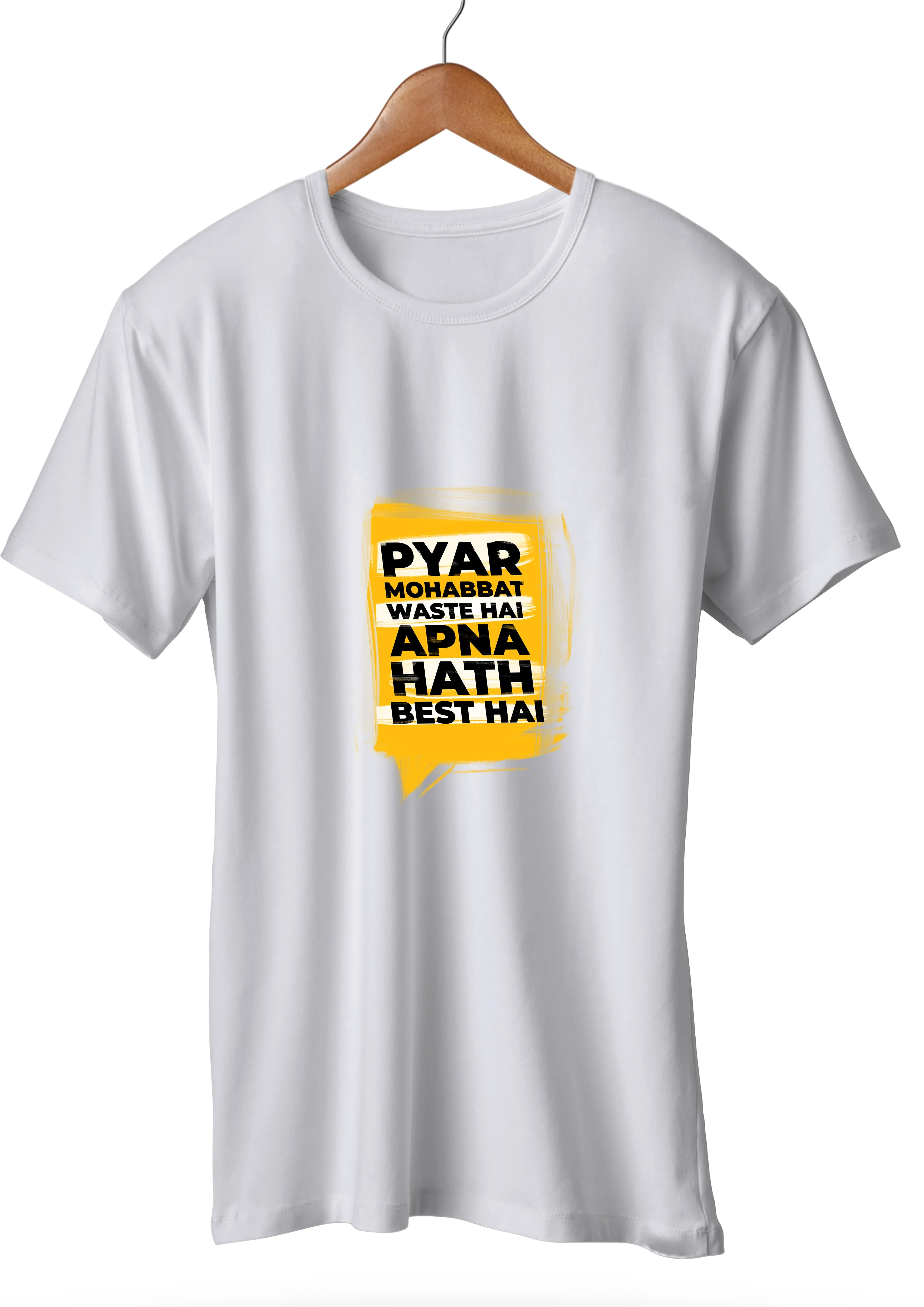 Pyar Mohhabat Waste_White