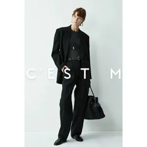 Quiet Luxury Wool Suit Set
