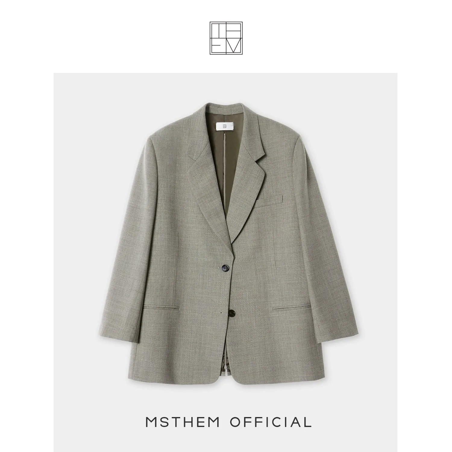 Quiet Luxury Wool Suit Set