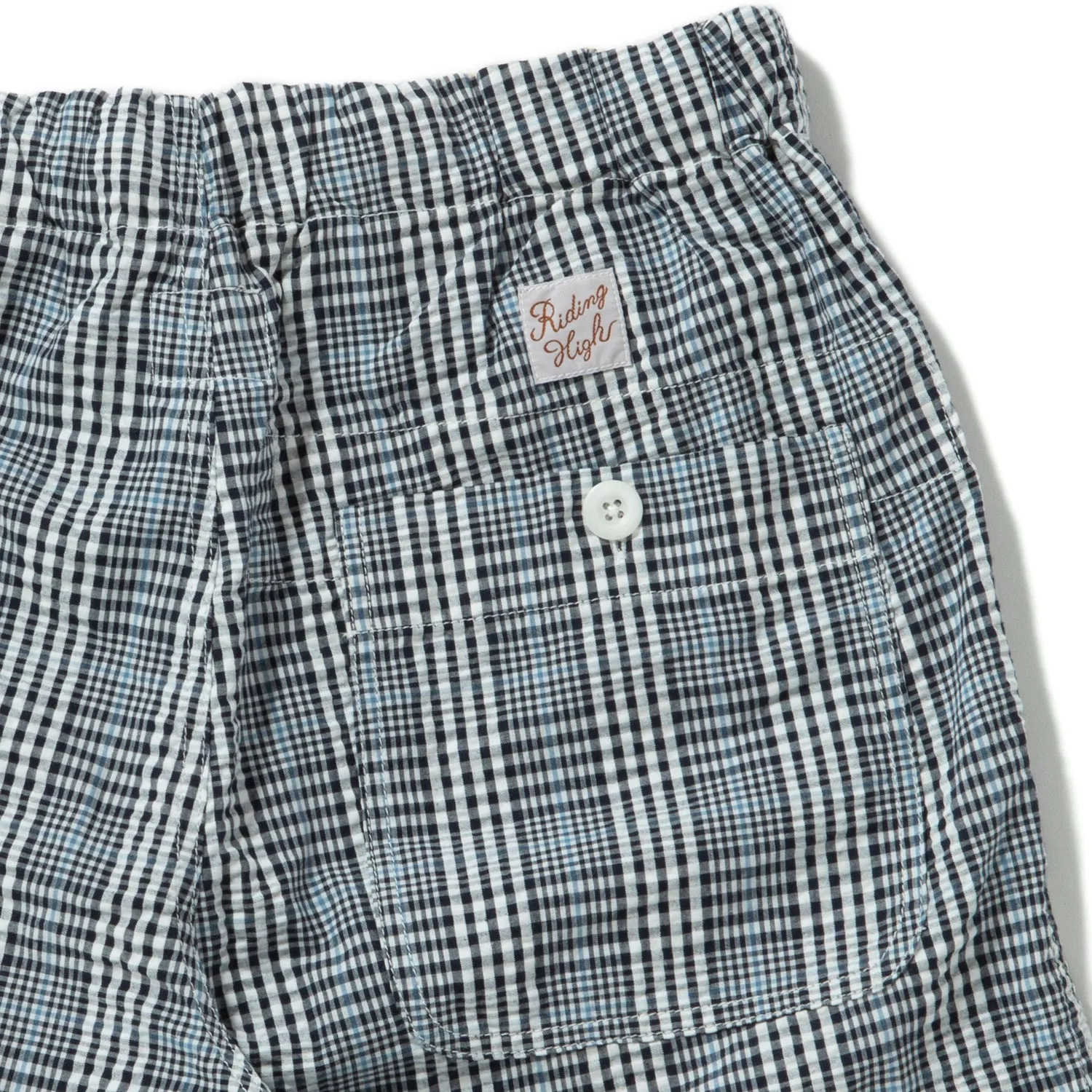 RIDING HIGH | ライディングハイ　THE TOWN SHORTS -PLAID SUCKER-