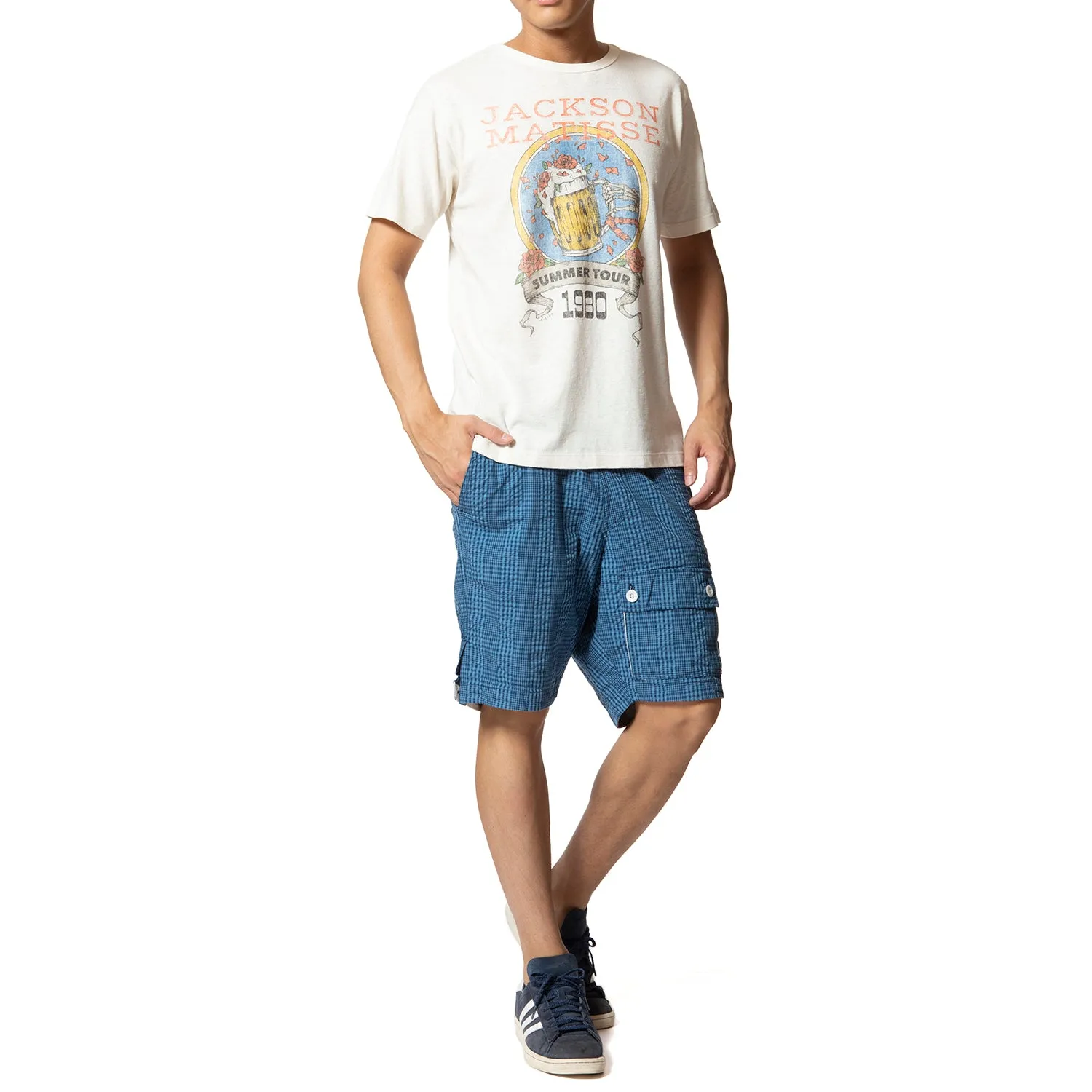 RIDING HIGH | ライディングハイ　THE TOWN SHORTS -PLAID SUCKER-