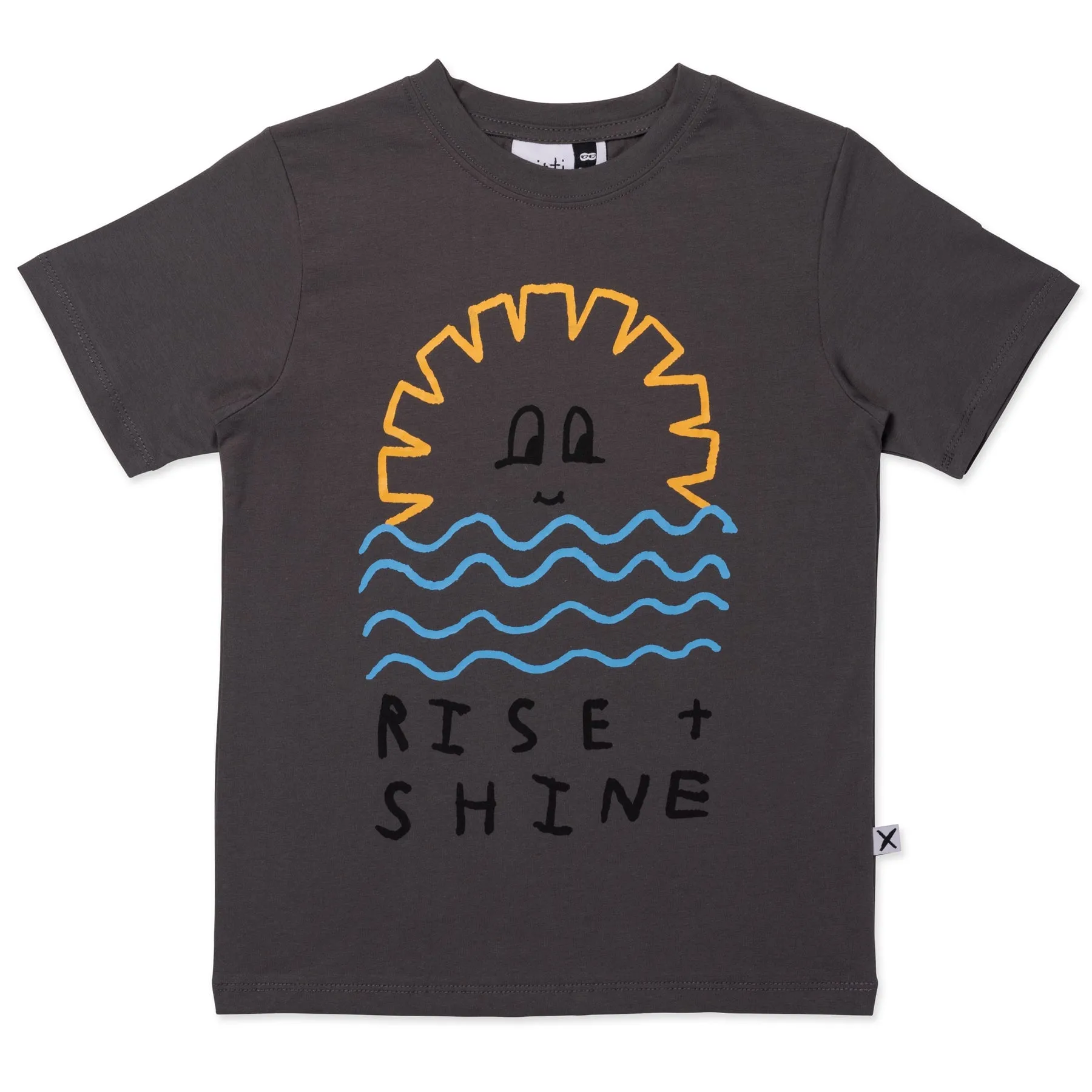 Rise And Shine Tee- Dark Grey