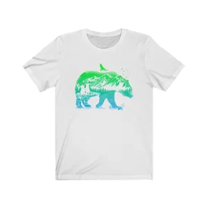 Rocky Bear Green & Blue T-Shirt