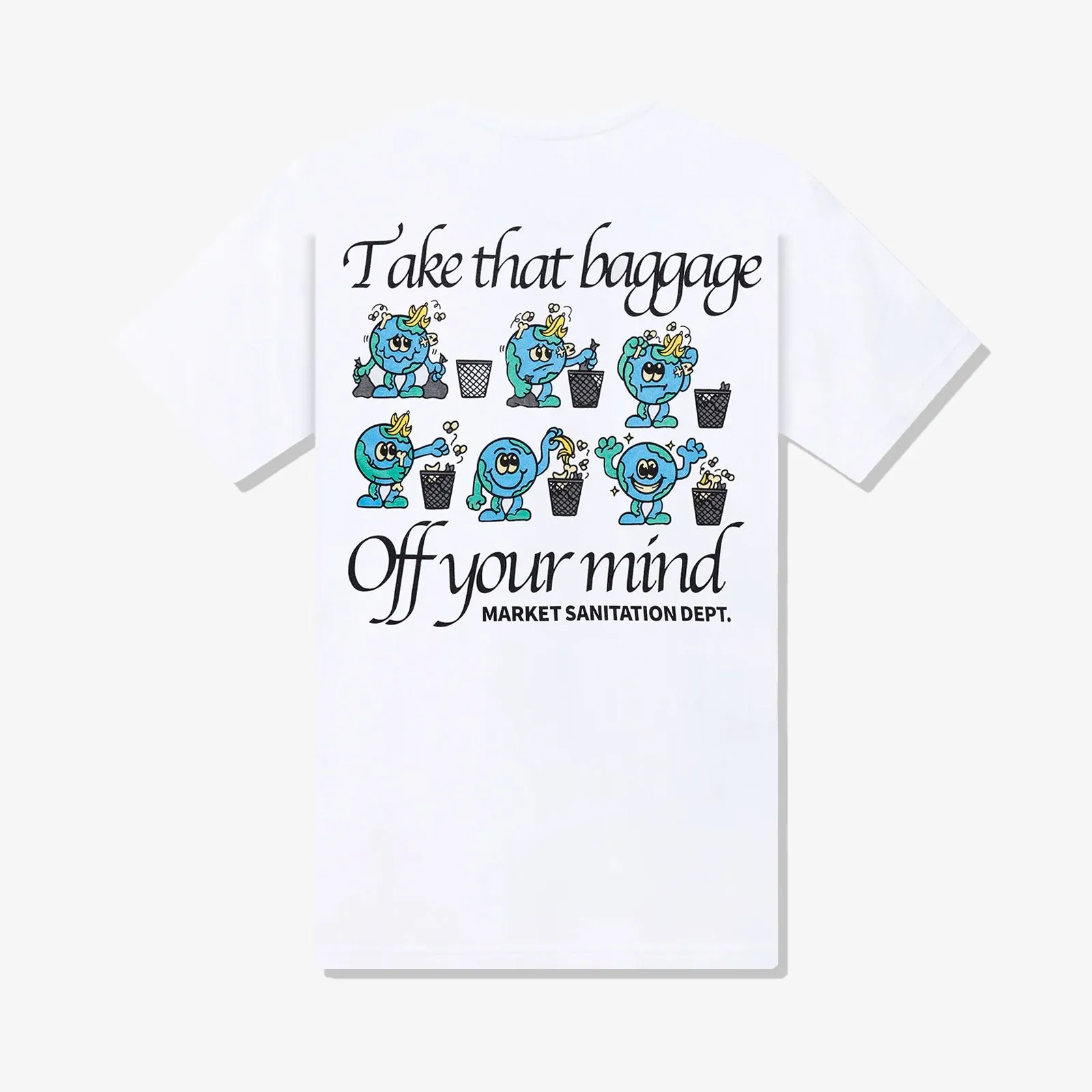 Sanitation Dept T-Shirt - White